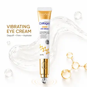 Collagen Firming Eye Cream. Collagen+nicotinamide, fade dark circles, reduce fine lines, lift and tighten, moisturize and nourish, micro current technology anti-aging eye cream