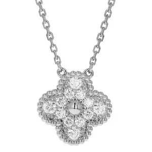 Pre-owned Van Cleef & Arpels Vintage Alhambra Pendant Necklace