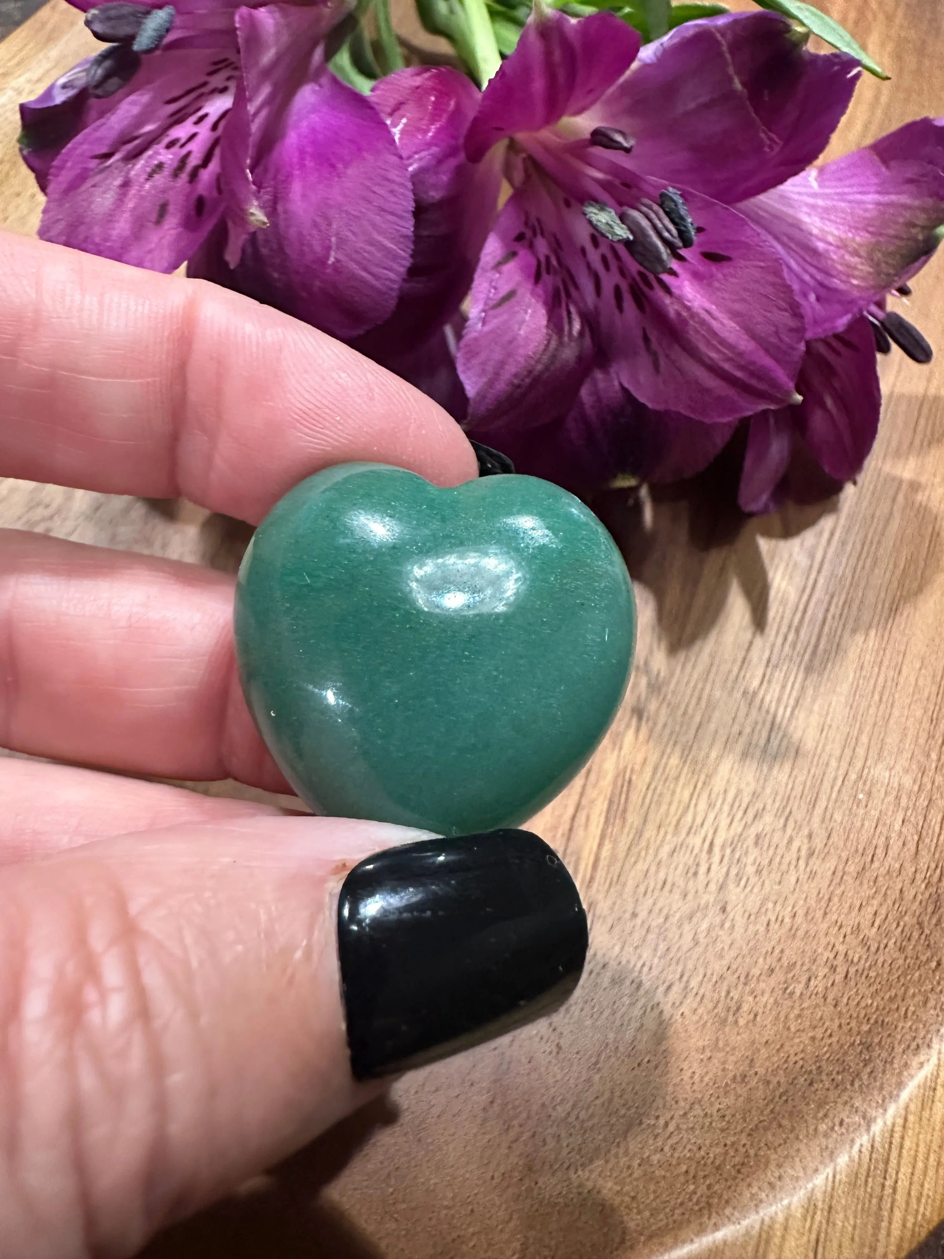Aventurine Crystal Heart