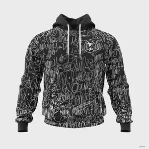 Liga Club América Personalized Name Number  Hoodie S5XL Gift Fan