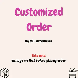 MIP Accessories Customized Order - Notepads & Sticky Notes Take note: Message first for Order Placement