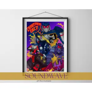 Soundwave | Transformers | Physical Print |