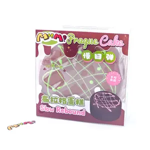 MHM Bouncy Toy Series: Prague Cake. These soft, bouncy rubber toys are perfect for children; they make ideal gifts for birthdays and holidays, as well as excellent stress-relief toys.