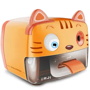 ZMOL Electric Pencil Sharpener，Heavy Duty Pencil Sharpeners for Classroom，Cute Pencil Sharpener Plug in ,Auto Stop Pencil Sharpener for Colored Pencil