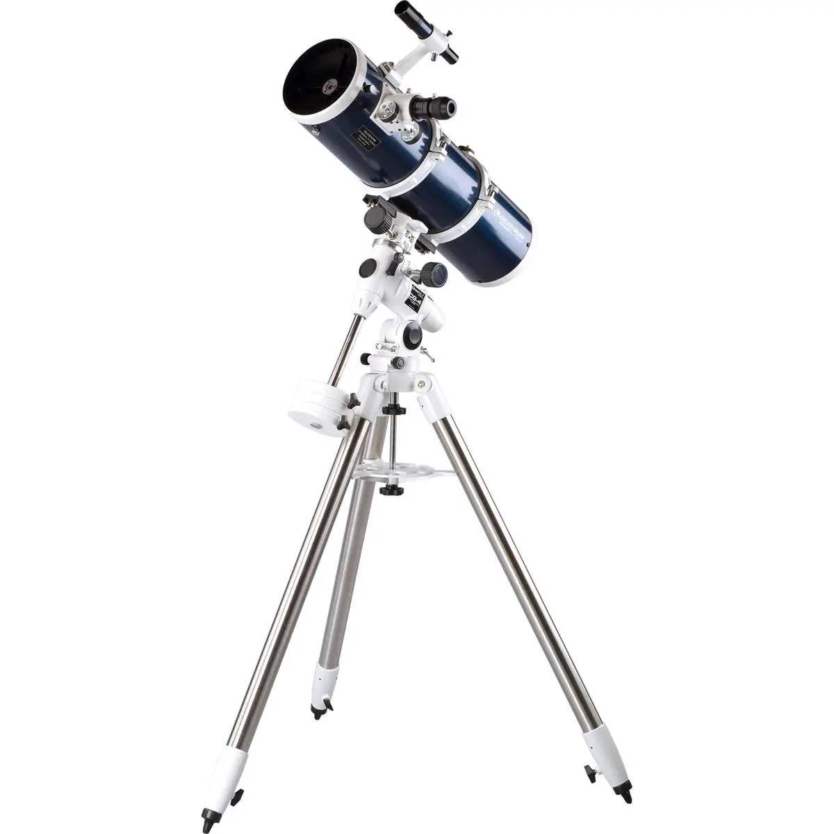Celestron Omni XLT 150mm, 6", Newtonian Reflector Telescope, 750mm f/5 Focal Length with HD CG-4 German Equatorial Mount & 1.75" Steel Leg Adjustable Tripod