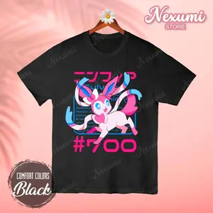 Sylveony T-Shirt Comfort Gamer Evolution Family - Magical Creature Tee Gift for Fans B