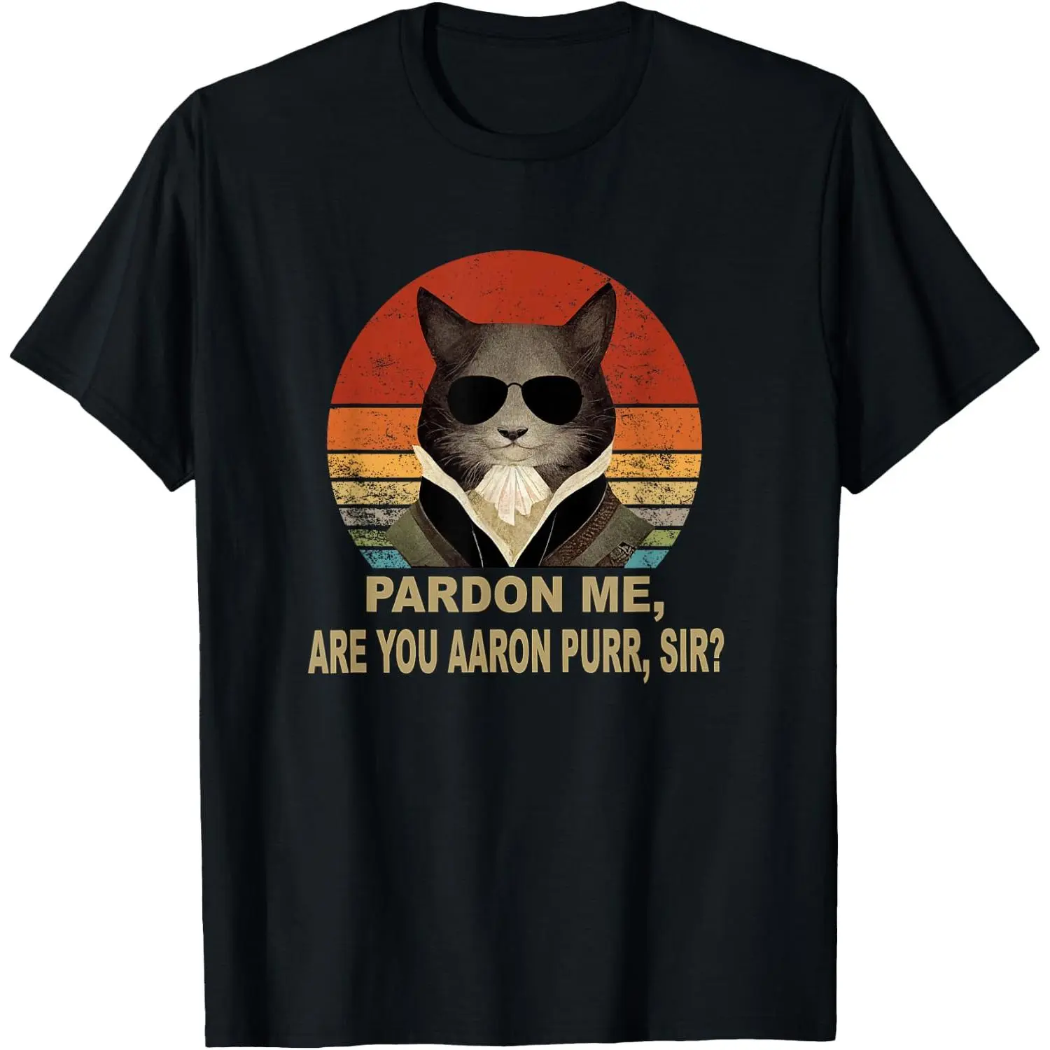 Women's 100% Cotton Short-Sleeve Round Neck Casual Distressed Alexander Hamilton Graphic T-Shirt, Shortsleeve, Tops