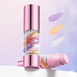 Three Color Isolation Cream, Protective Skincare, Concealer, Even Skin Tone, Makeup Primer, Daily Use, Natural Finish