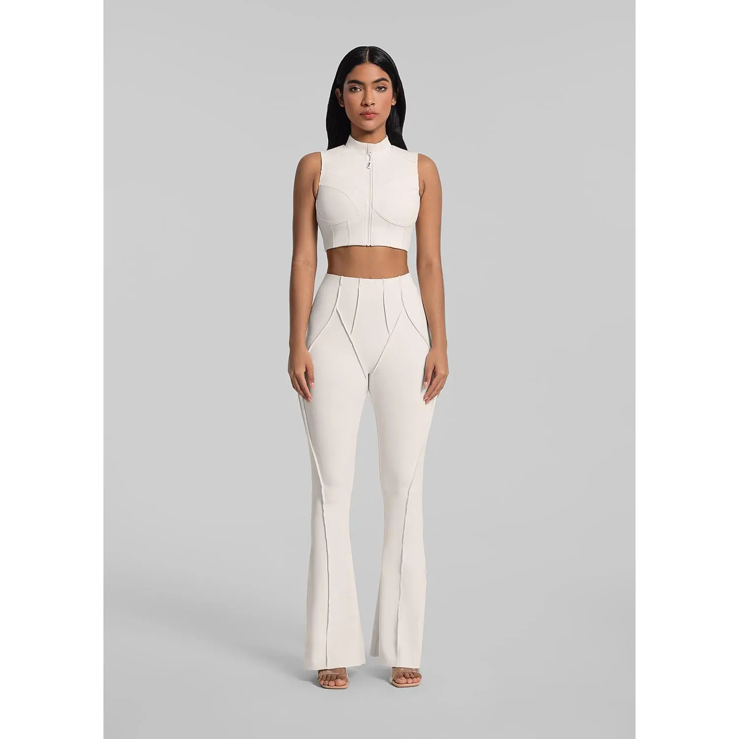Longline Flare Leggings | Catline Collection | Womenswear, Breathable