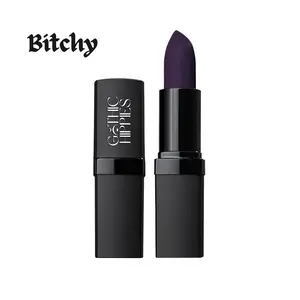 Goddess Luxury Goddess Extreme Mattes - Bitchy Lipstick in Black Cap with Purple Finish, Long Lasting Glossy Lipstick