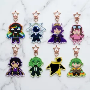 Series SMP “Unstable Universe” Fanart Keychains , MCYT Unstable universe Lifesteal SMP Acrylic Keychain
