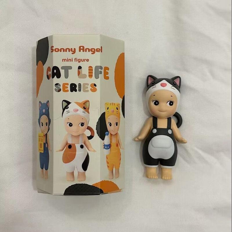 [Real Photo] Collection Sonny Angels Cat Life Series In Various Limited Editions, Super Hot Hippers - Decorate Your Phone, Computer, Desktop