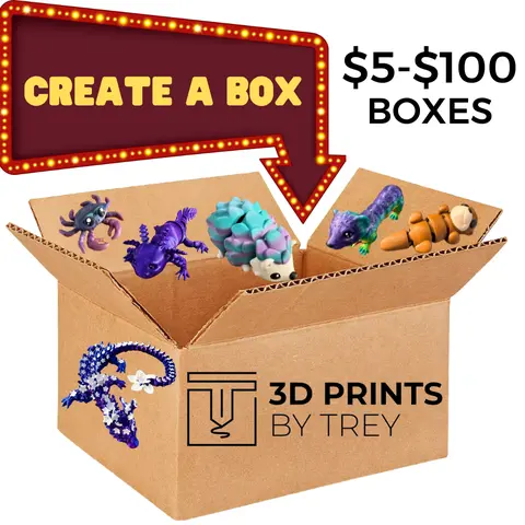 Create A Box Articulated Animals / Articulated Mini Figures