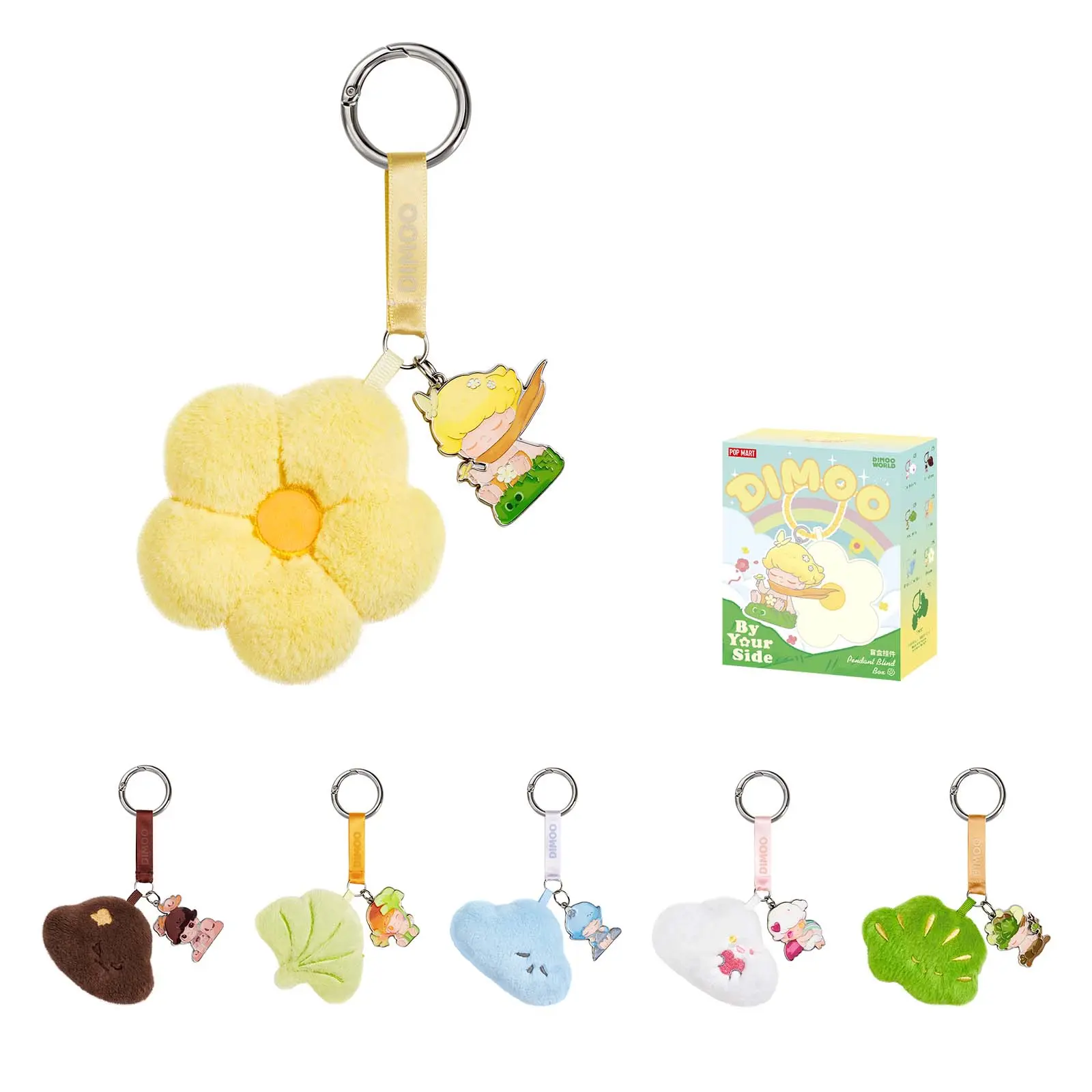 POP MART DIMOO By Your Side Series-Pendant Blind Box, Mystery Box,Surprise Gift