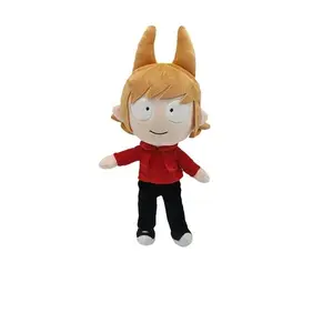 New Anime Eddsworld Plush Cartoon Doll Indoor Home Decoration Soft Stuffed Toy Christmas Gift For Kids