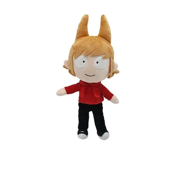 New Eddsworld Anime Soft Stuffed Figure, Stuffed Animals Plush Cartoon Doll, Indoor Home Decoration, Christmas Gift for Kids