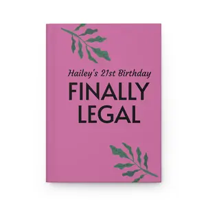 Birthday & Milestone Hardcover Journal | Perfect for Memories, Gifts, Scrapbooking, and Note-taking, Personalized Journal