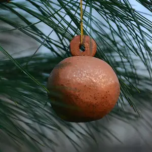 Hand-Built Mica Clay Ornament