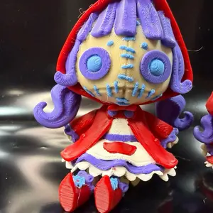 Stitched Riding Hood – 3D Printed Doll 2 sizes