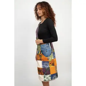 Upcycle Patch Cross Body Bag