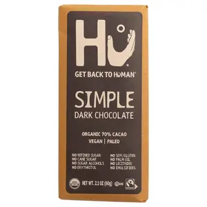 Hu Simple Dark Chocolate, 2.1 oz (60 g)