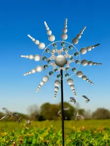 Outdoor Magical Windmill - Wind Spinner with Exquisite Details,Christmas Birthday Gifts,Perfect for Outdoor Garden Yard Lawn  Decor