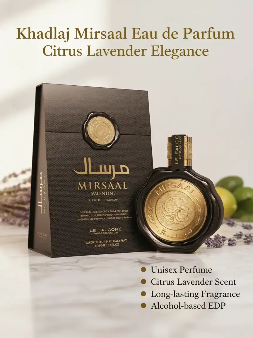 KHADLAJ Mirsaal Valentine Eau de Parfum by Le Falcone - 100ml (3.4
