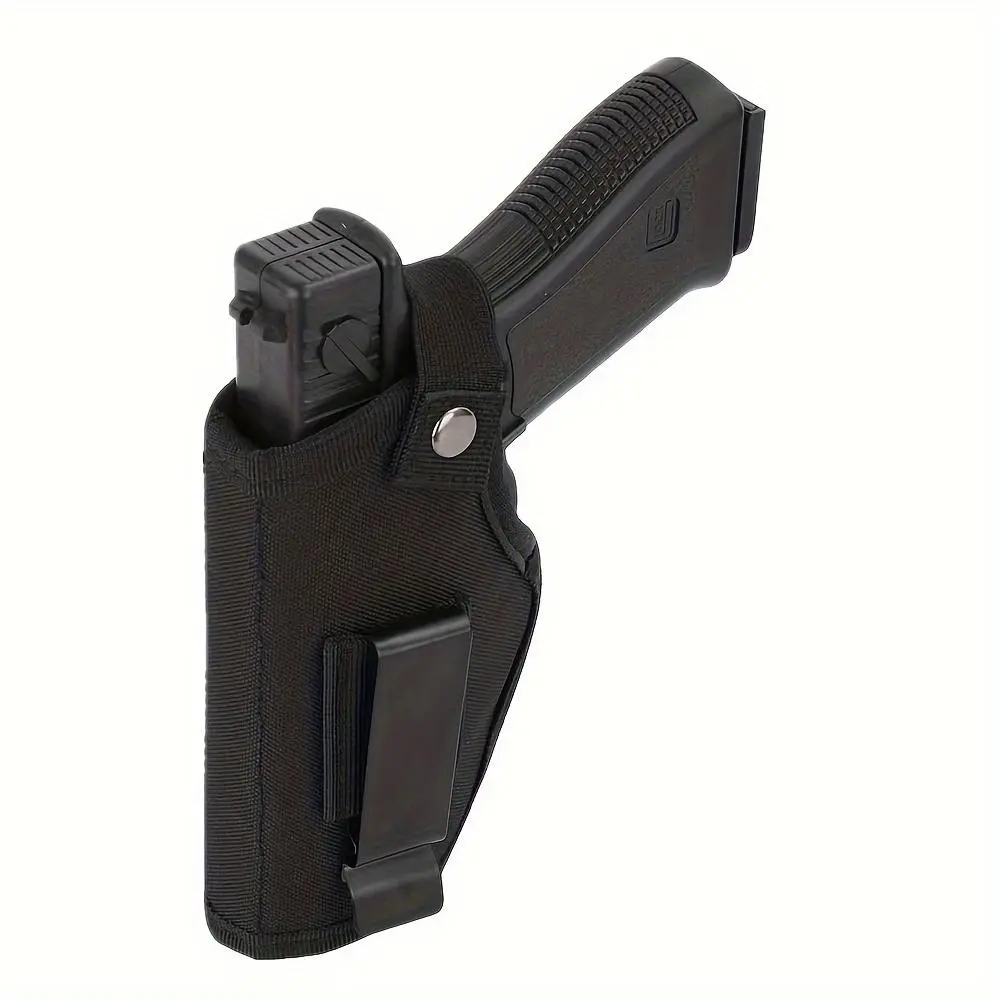 Kydex Hard Shell Concealed Carry Holster for Women, Durable Thick Metal Belt Clip, 360° Rotatable Base IWB/OWB Pistol Holder, Waterproof Tactical Holster with Built-In Safety Trigger Guard for Running, Daily Commute, Everyday Hidden Carry