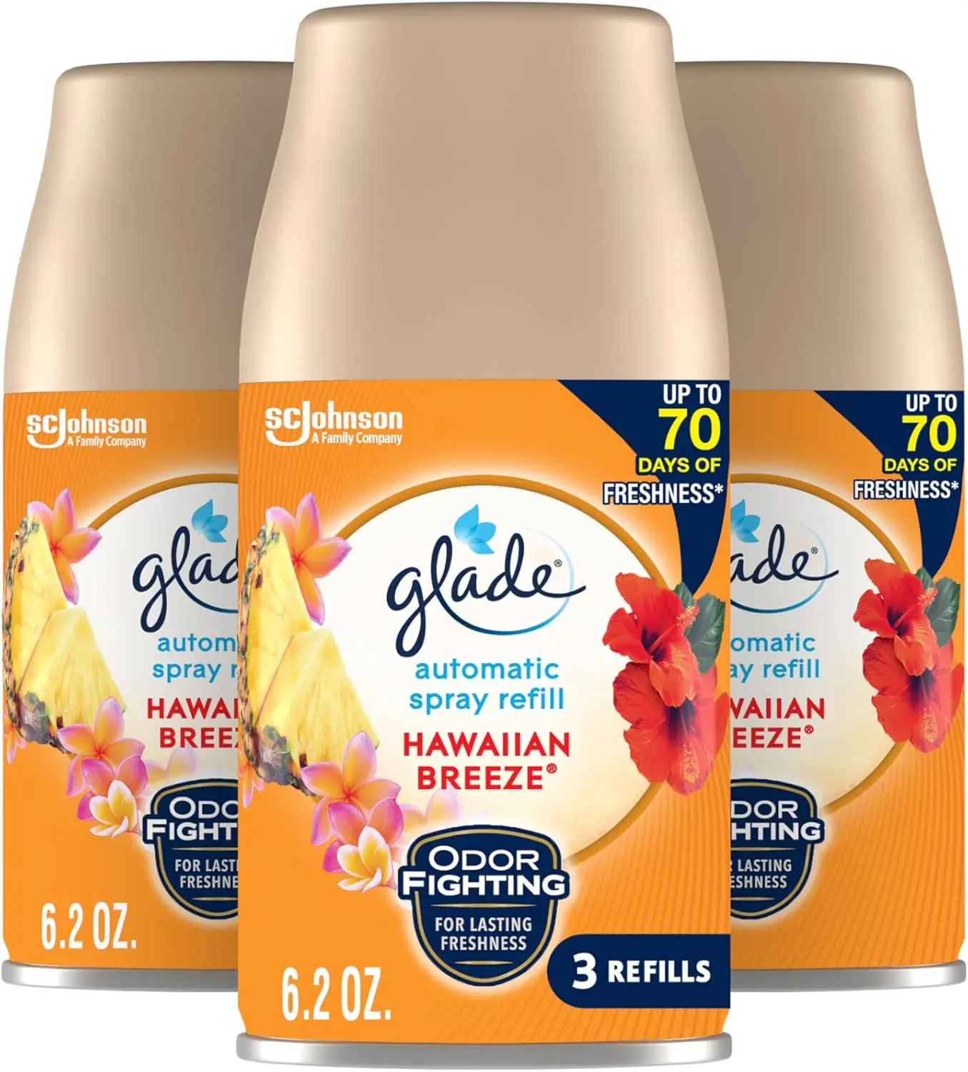 Glade Automatic Spray Air Freshener Refill, Scented Air Freshener for Home and Bathroom