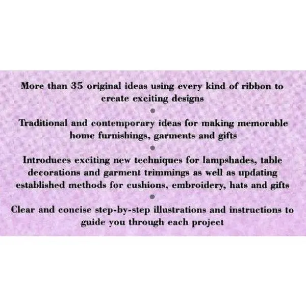 USED-The Step by Step Art of Ribbon Crafts: How to Make Original and Innovative Designs Using Ribbon by Anita Harrison (Hardcover)