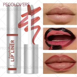 Tear-Off Hydrating Lip Liner,Long-Lasting, Waterproof,Lip Liner Lip Glaze,Peel Off Lipliner,Perfect Gift for Every Woman