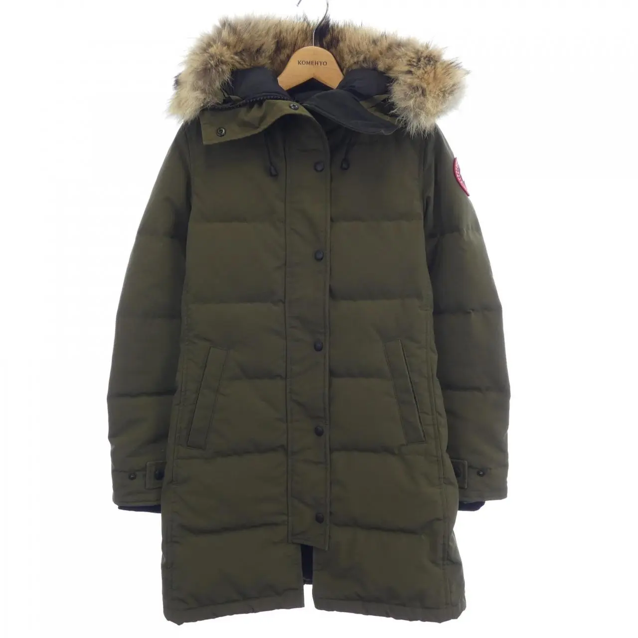 Pre-owned Canada Goose Nylon Small Leather Goods MACKENZIE down coat