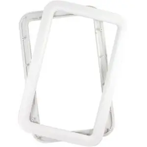 212 MAIN 11011 RV Door Window Frame Reporting Parts - White, Door Hardware, Butyl Seal, UV Protected