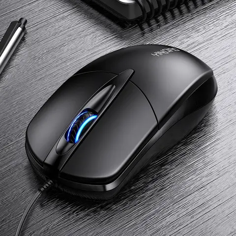 Multipurpose Wired Gaming Mouse, USB Wired Mouse, Ergonomic Mouse for Office, Universal Gaming Accessories for Home & Office, Luminous Design, Precision Tracking, Gaming Equipment