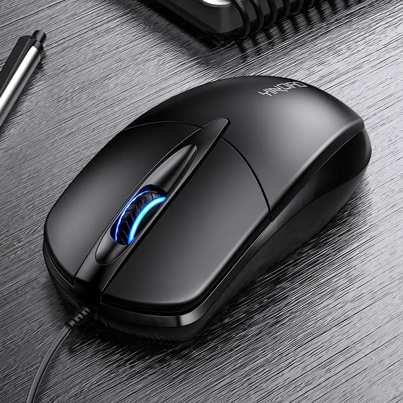 Multipurpose Wired Gaming Mouse, USB Wired Mouse, Ergonomic Mouse for Office, Universal Gaming Accessories for Home & Office, Luminous Design, Precision Tracking, Gaming Equipment