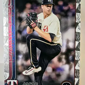 Jacob deGrom - 2025 Topps Series One Spring Training #208 Texas Rangers