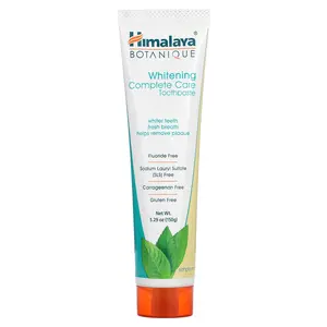 Himalaya Botanique, Whitening Complete Care Toothpaste, Simply Mint, 5.29 oz (150 g)