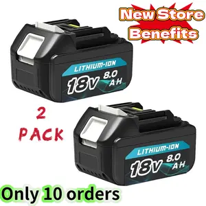 NEW 18V 8.0Ah For Makita LXT Lithium-Ion BL1830 BL1850 BL1860 Tool Power Battery