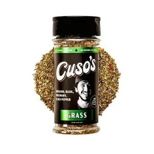Cuso’s Grass Seasoning – Fresh Herb & Garlic Blend for Chicken, Steak & Veggies Spice Flavor