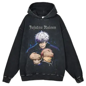 JujuTsu Kaisen Hoodie Anime Shirt Sweatshirt Hoodie Gojo Sweater Graphic Vinage JJK Hot