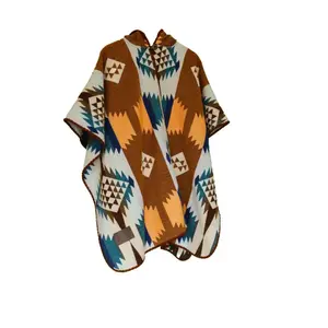 Sedona Sunset Reversible Poncho