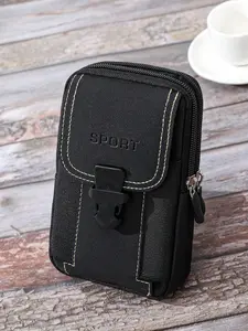New Large Size Oxford Fabric Multifunctional Phone Case with Belt - Thickened Outdoor Sports Fanny Pack, Anti-Theft Waist Bag for Travel, School & Hiking