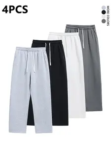 4-pack men’s belts with a tie design; multifunctional casual pants are wardrobe essentials for men, suitable for versatile wear in spring and autumn.