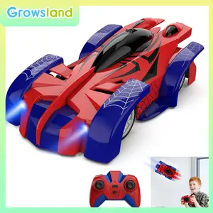 Wall Climbing Remote Control Car Dual-Mode 360 Degree Rotating RC Stunt Car, with Rechargeable Toys for Headlights, Suitable for Boys and Girls Aged 4, 5, 6, 7, 8-12