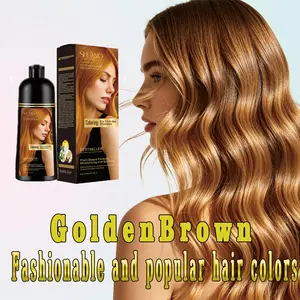 3-in-1 multifunctional hair dye shampoo, easy & time-saving