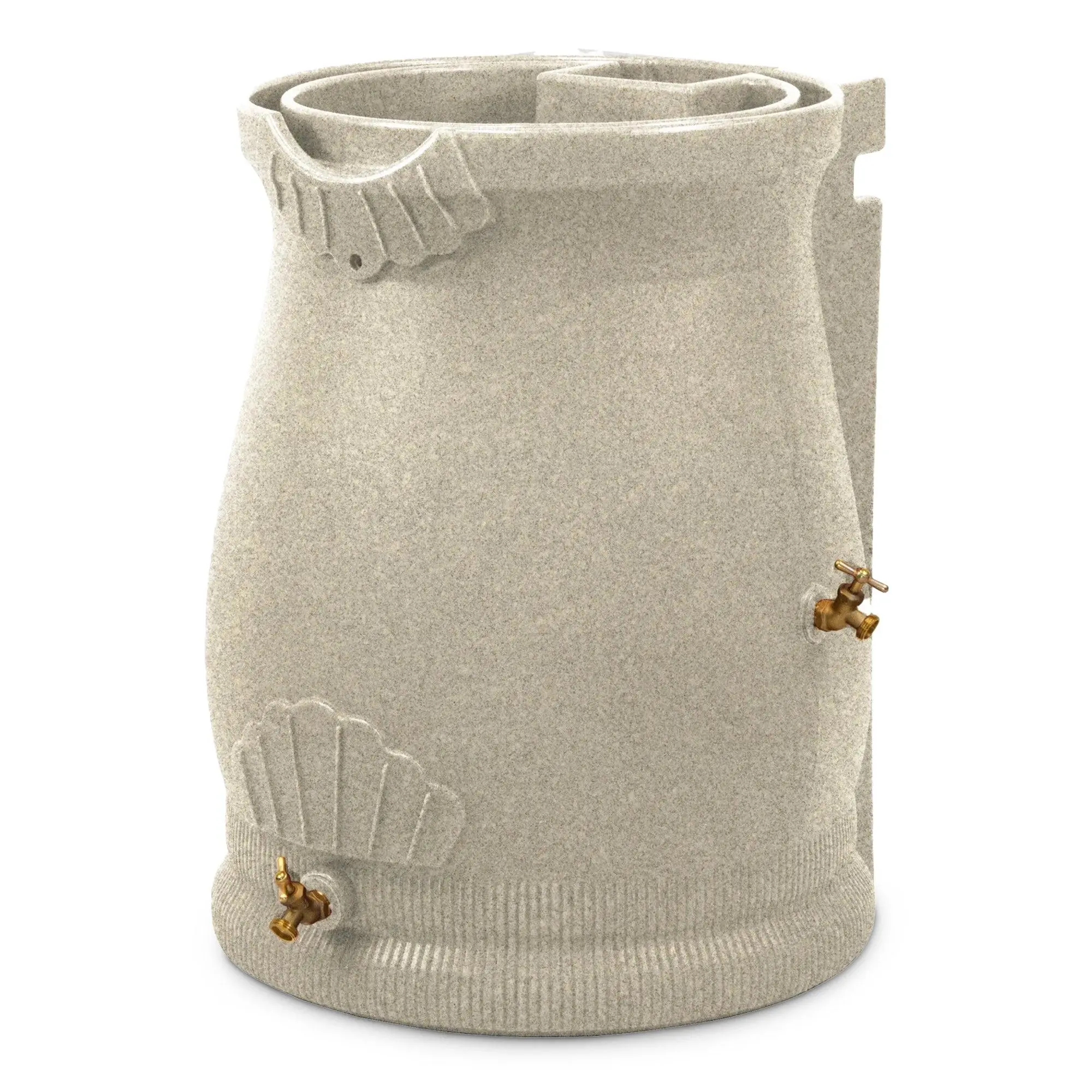 Good Ideas RWURN50-SAN 50 Gallon Rain Water Saver Wizard Barrel Urn, Sandstone Good Ideas RWURN50-SAN 50 Gallon Rain Water Saver Wizard Barrel Urn, Sandstone