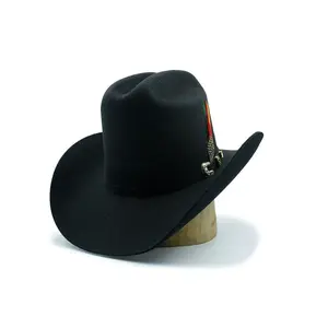 Texana Tombstone Los Dos Carnales 20X Copa Alta Color Negro