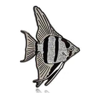 Angelfish Hard Enamel Pin