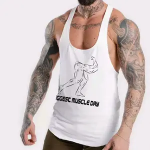 sleeveless Tanktop Men's Gym Activewear Quick Dry Breathable Man