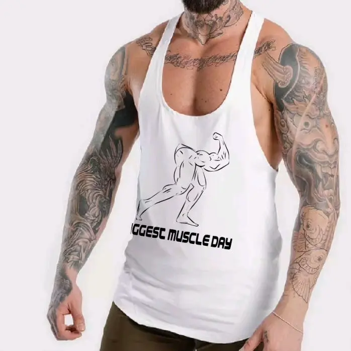 sleeveless Tanktop Men's Gym Activewear Quick Dry Breathable Man